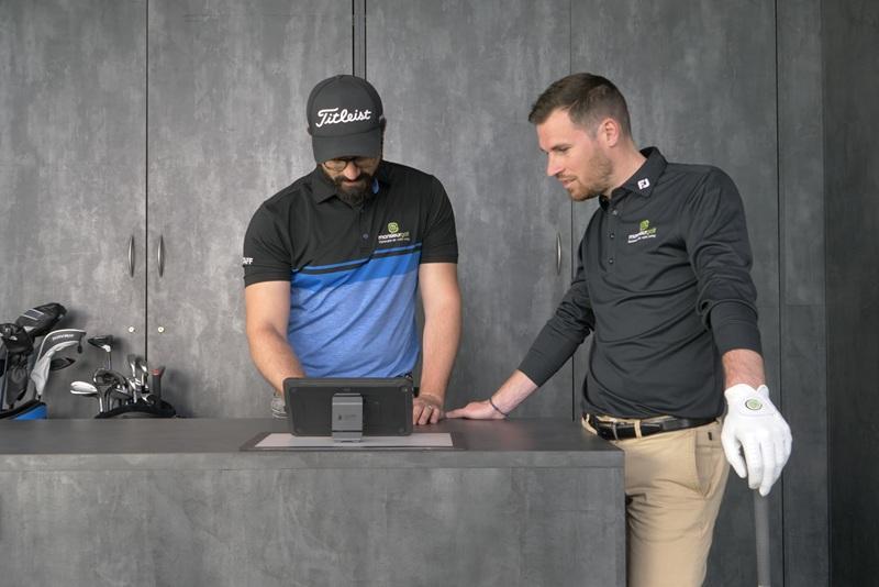 séance de fitting étude du swing