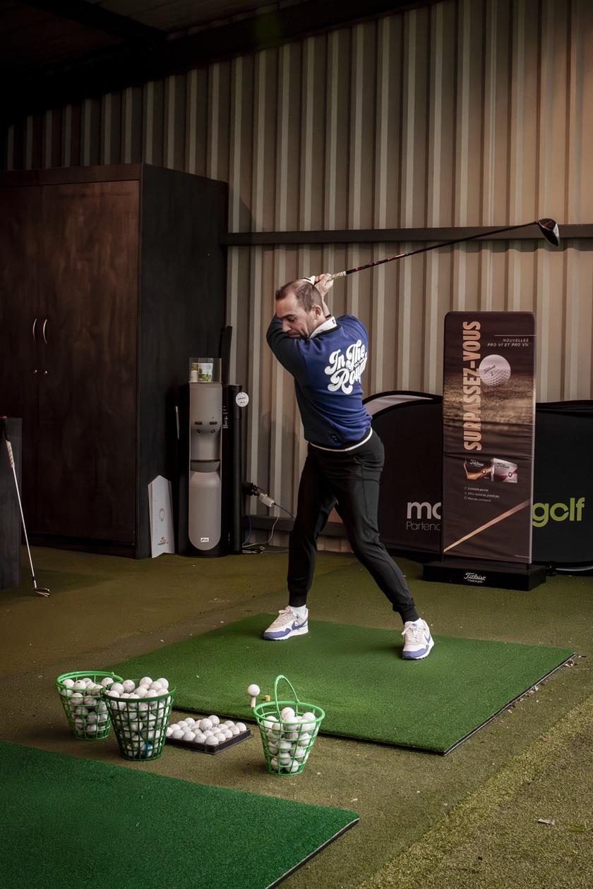 séance de fitting étude du swing